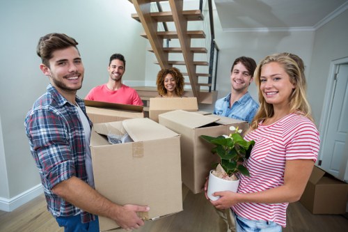 Professional packing services in Rushgreen for a home move