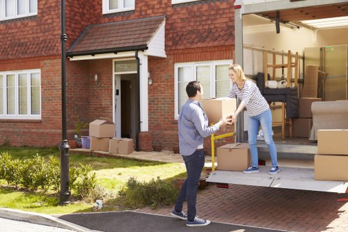 Professional house removals planning in Rushgreen