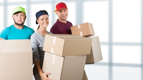 Secure self storage unit in Rushgreen with neatly arranged belongings