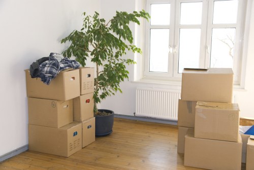 Furniture carefully transported during a Rushgreen moving service