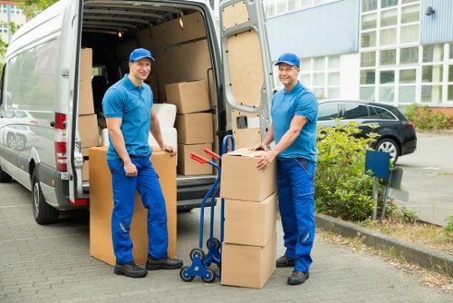Rushgreen small removals team transporting household items safely